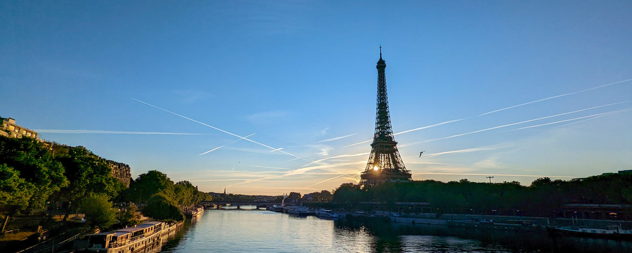 View of the River Seine and Eiffel Tower