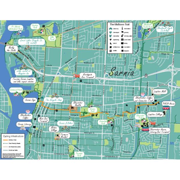 Sarnia Midtown Trail Map By Julie Witmer Custom Map Design Avenza Maps Mid Town Trail Preview 0 5fef3a05 91a1 48f1 Ba9d 