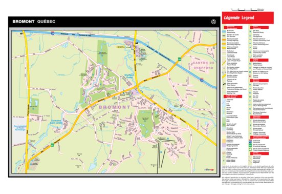 Bromont Qc Map By Mapmobility Corp Avenza Maps 