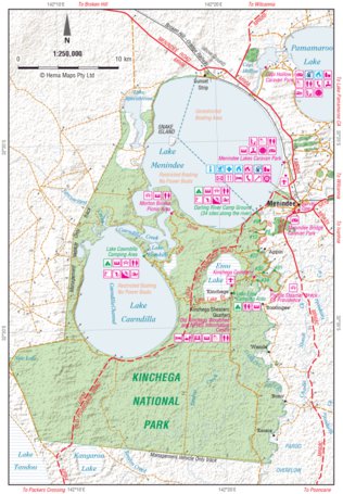 Hema - Kinchega National Park Map by Hema Maps | Avenza Maps