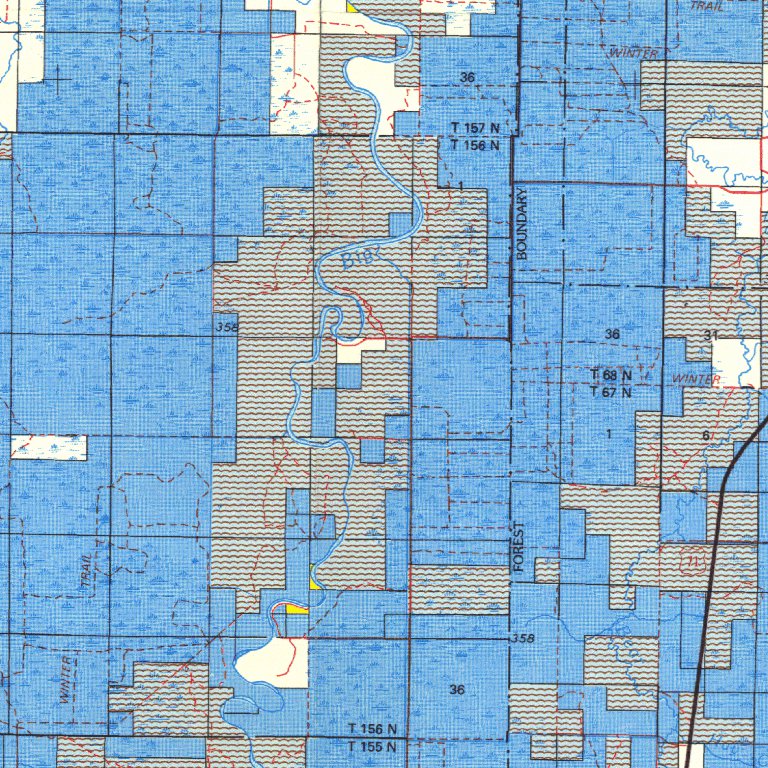 Littlefork, MN BLM Surface Mgmt. Map by Digital Data Services, Inc