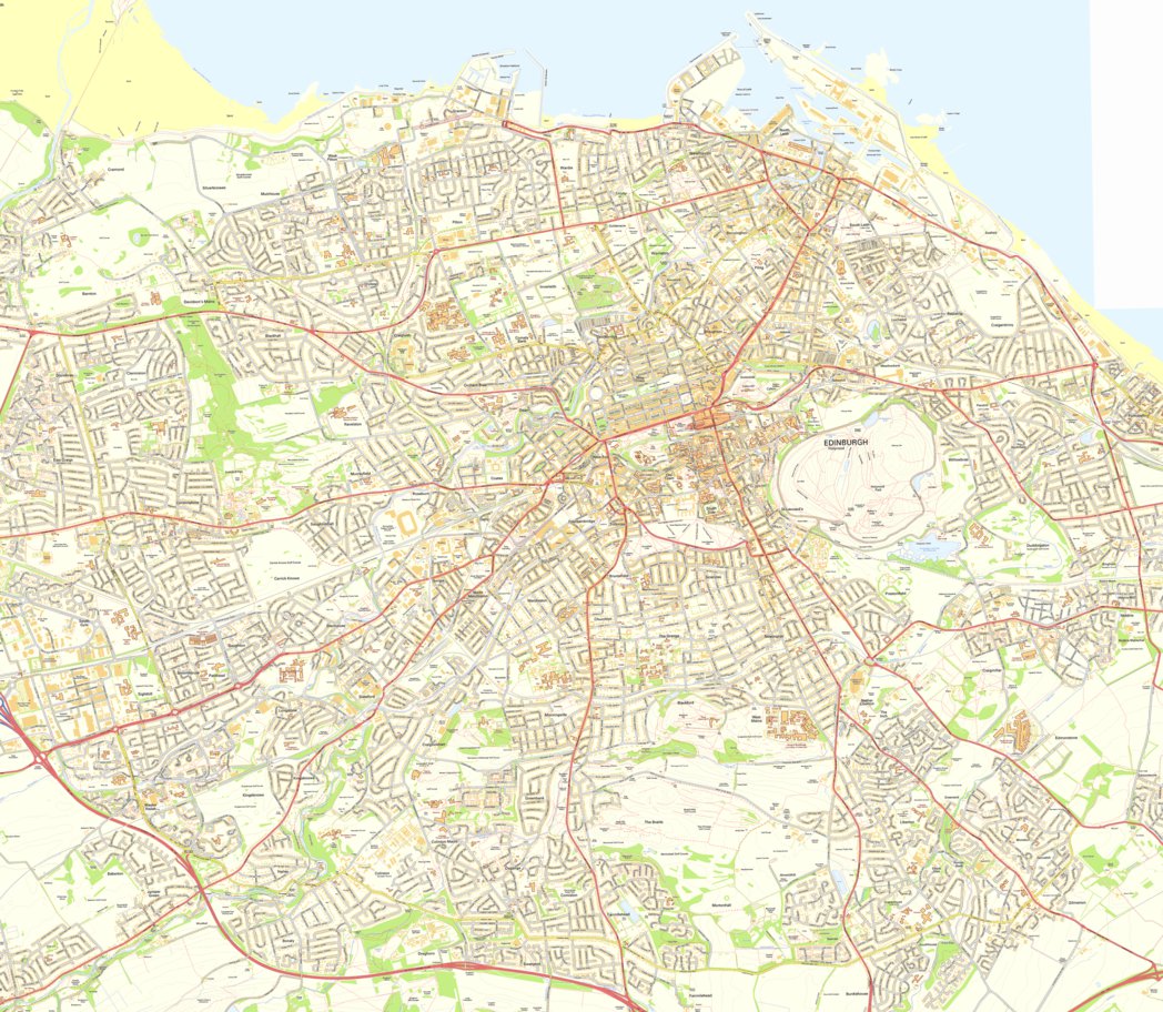 Edinburgh Street Map By JohnThornMaps Avenza Maps edinburgh-street-map-by-johnthornmaps-avenza-maps