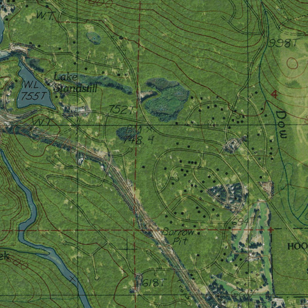 WAHoodsport GeoChange 19792011 Map by Western Michigan University