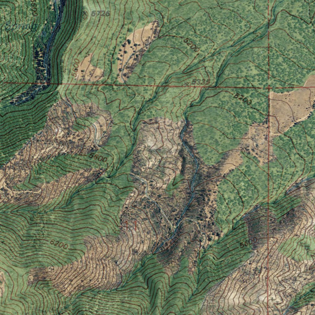 CA-Tehachapi South: GeoChange 1992-2012 Map by Western Michigan ...