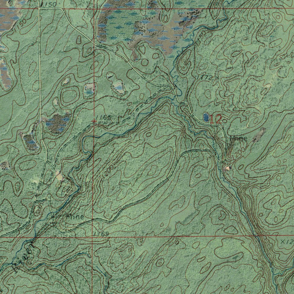 WICHITTAMO NE GeoChange 19702010 Map by Western Michigan University