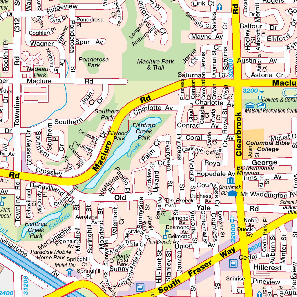 Abbotsford, BC Map by Mapmobility Corp. | Avenza Maps