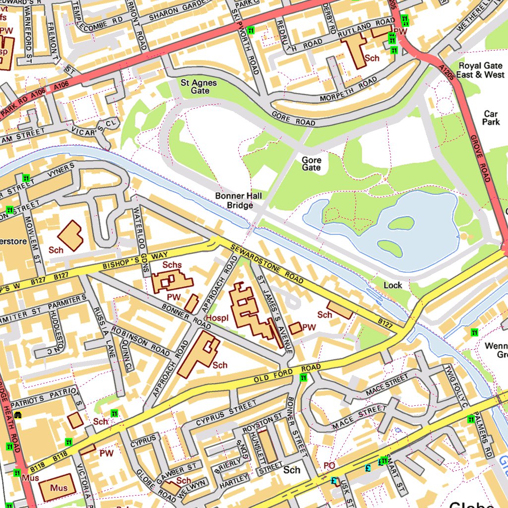 Rugby Venue - Olympic Park Map by Paul Johnson - Offline Maps | Avenza Maps