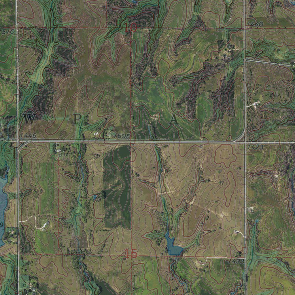 NEVALPARAISO SW GeoChange 19682014 Map by Western Michigan University Avenza Maps