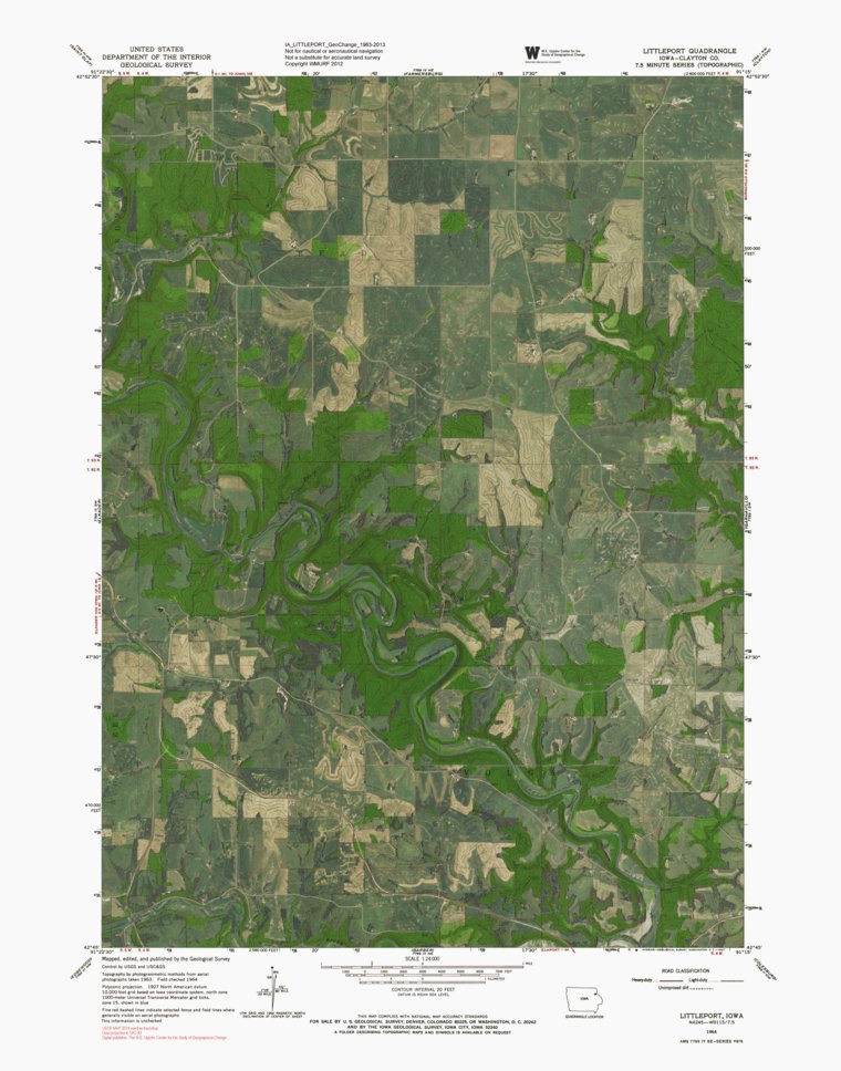 IALITTLEPORT GeoChange 19632013 Map by Western Michigan University