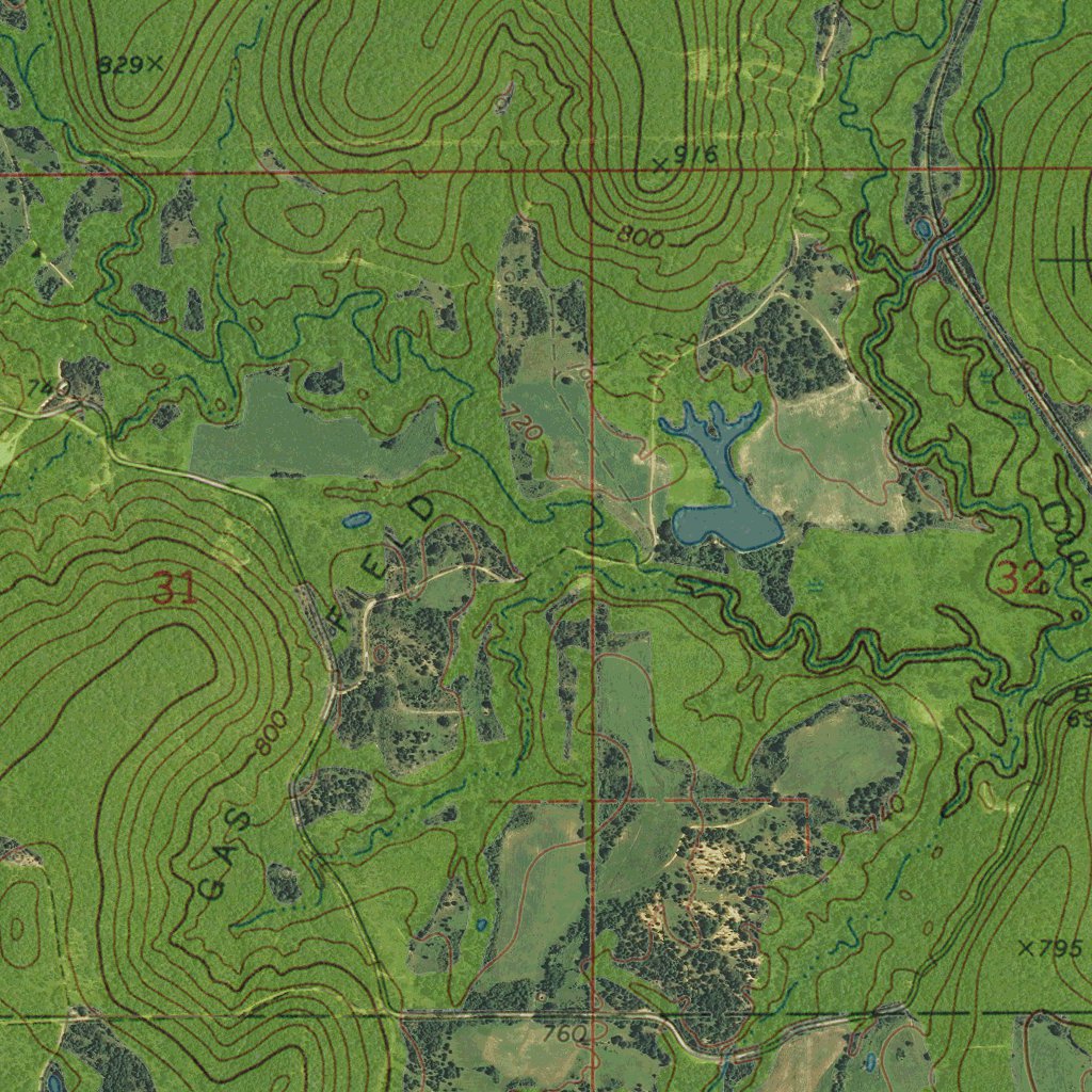 OK-LAMAR: GeoChange 1969-2013 Map by Western Michigan University ...