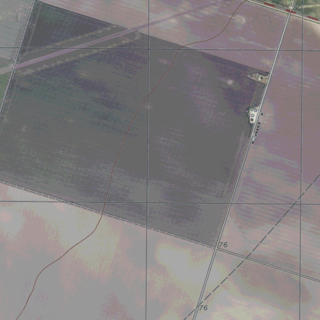 TXDRISCOLL WEST GeoChange 19742012 Map by Western Michigan