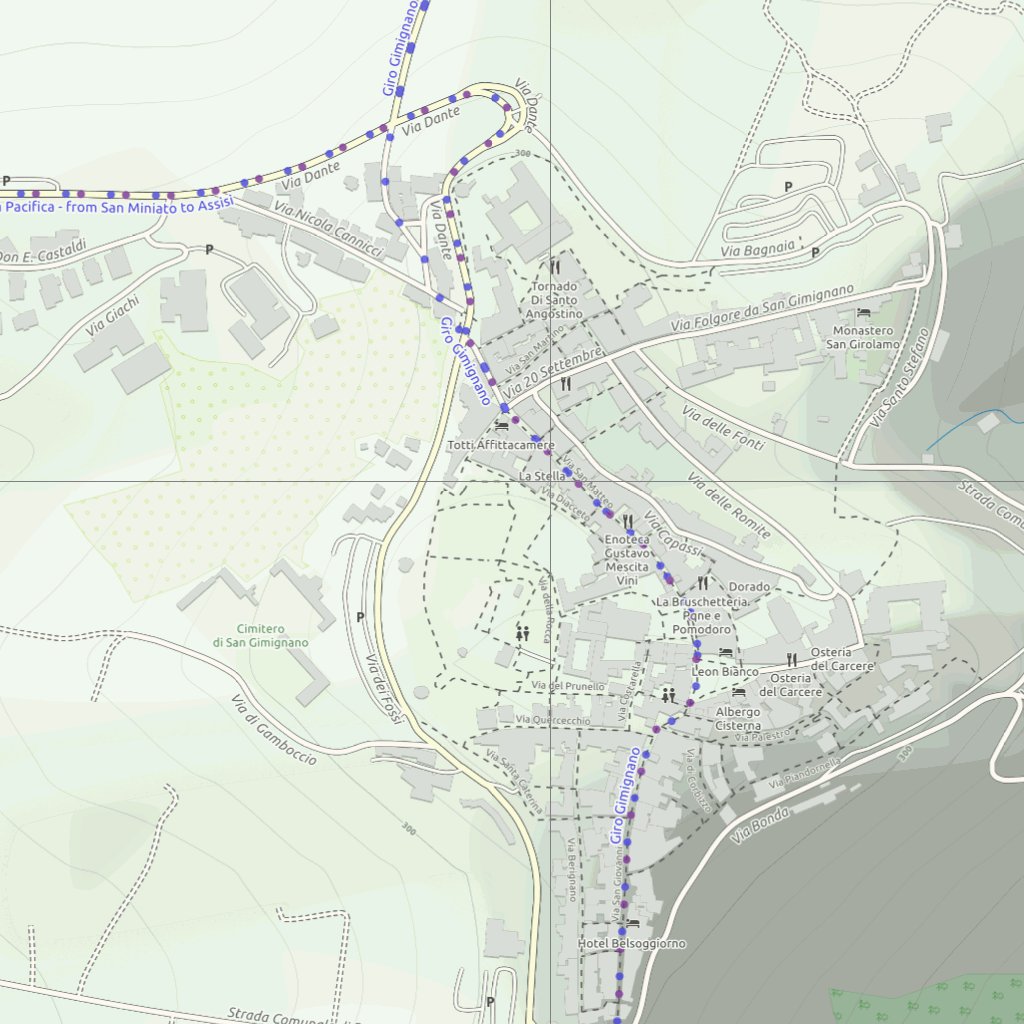 San Gimignano Tourist Map by Paul Johnson - Offline Maps | Avenza Maps