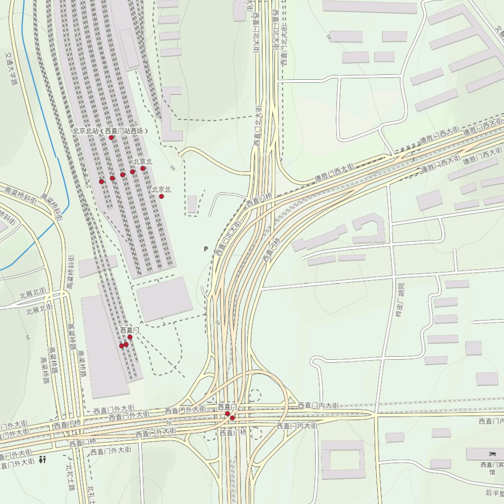 Beijing Tourist Street Map by Paul Johnson - Offline Maps | Avenza Maps