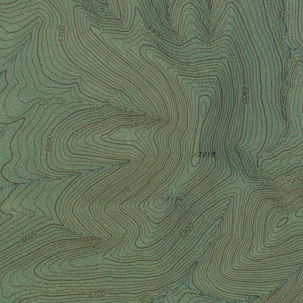 AZ Sawbuck Mtn: GeoChange 1966 2010 Map by Western Michigan University