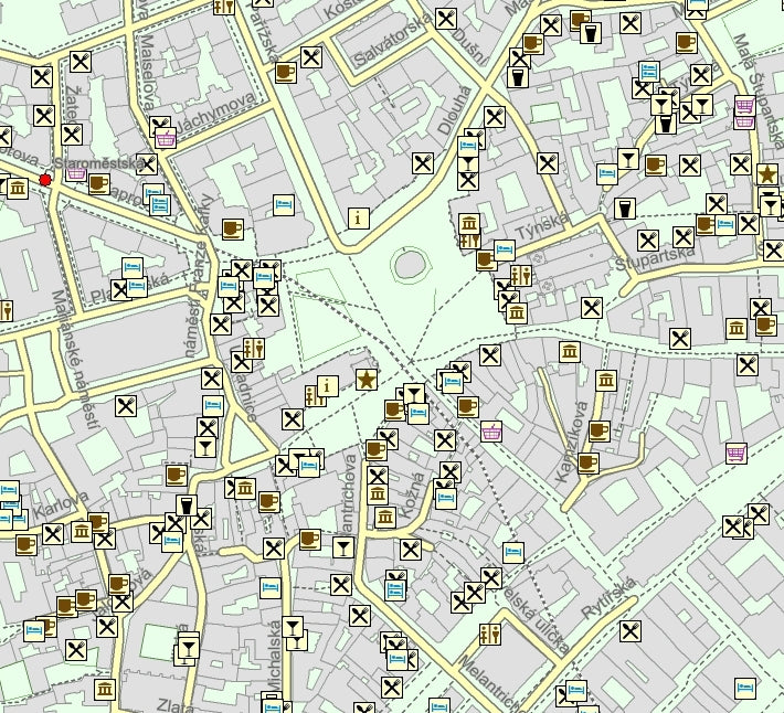 Prague Tourist Street Map by Paul Johnson - Offline Maps | Avenza Maps