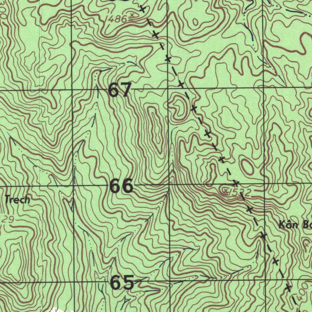 Vietnam 50k 6637-2 Map By Land Info Worldwide Mapping Llc 