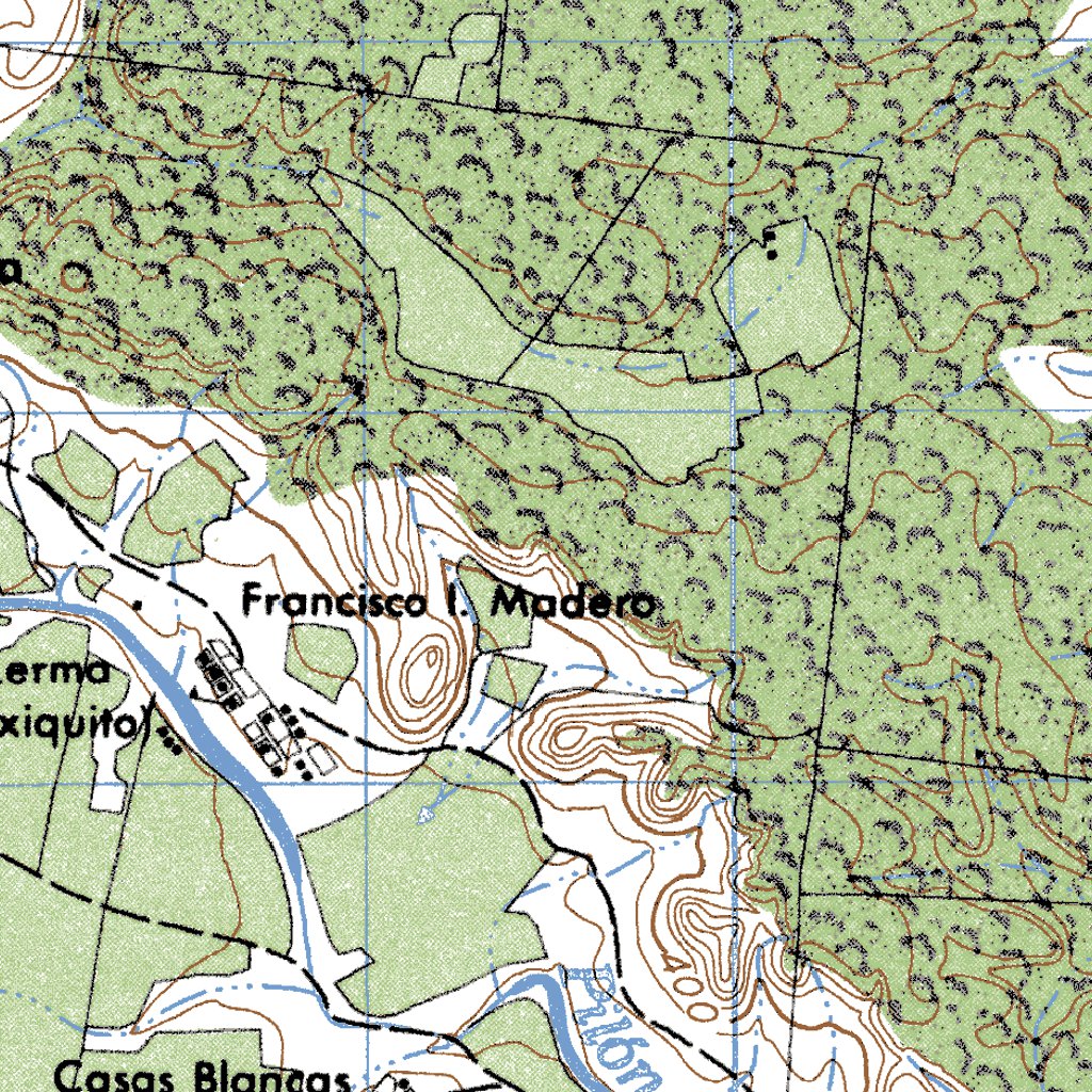 Garza Valdez (G14C68) Map by Land Info Worldwide Mapping LLC | Avenza Maps