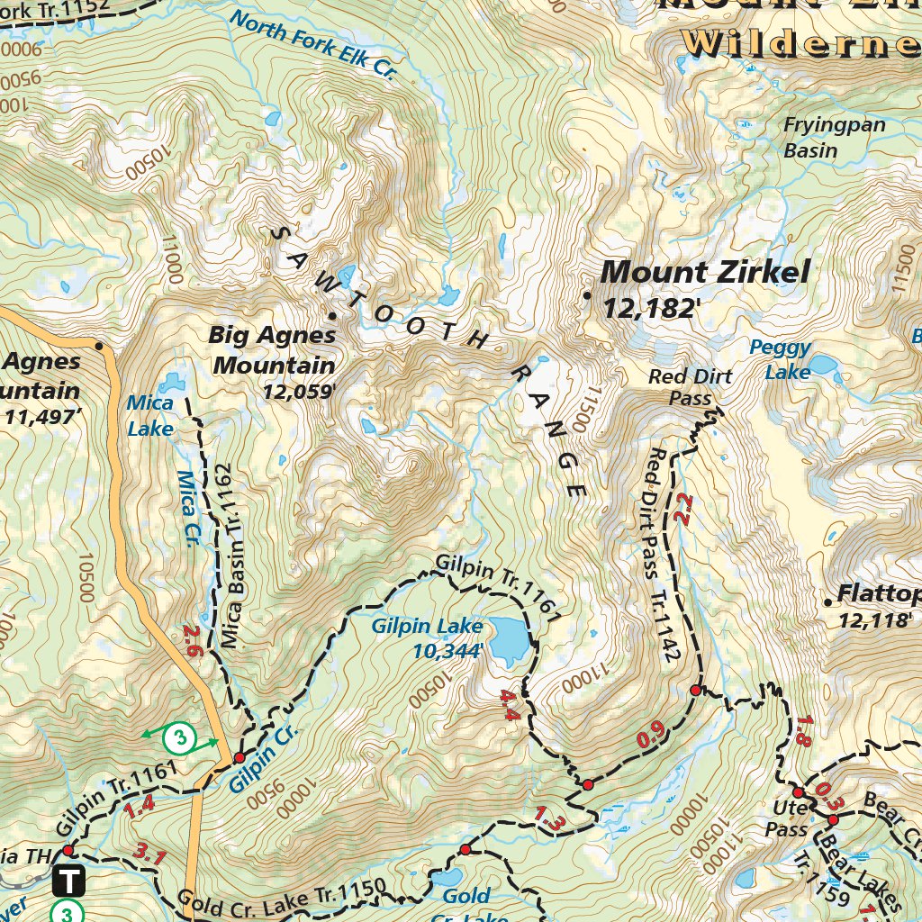 Steamboat Springs, Colorado Area Map by Adventure Maps, Inc. | Avenza Maps
