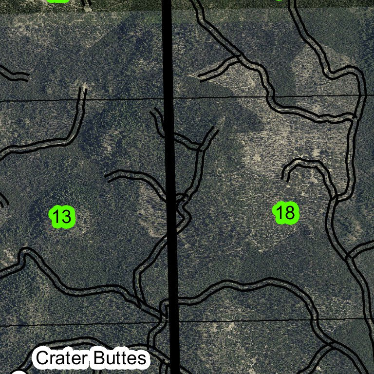 Green Butte T23S R12E North Township Map by Super See Services | Avenza ...