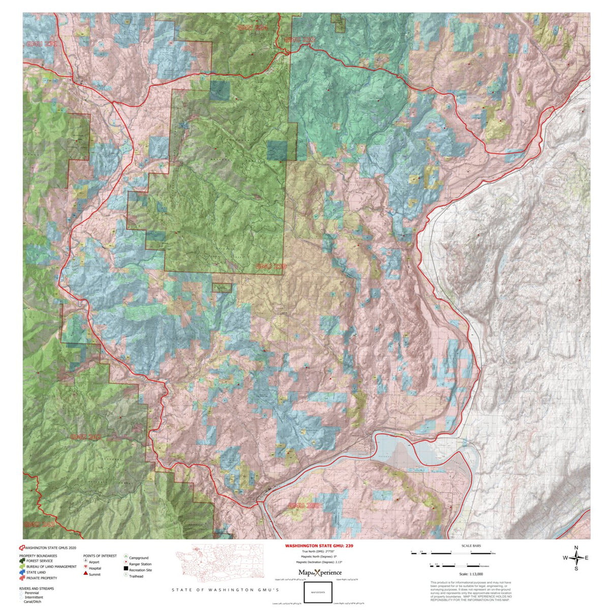 Washington Gmu 239 Hunt Washington Map By Map The Xperience Avenza Maps