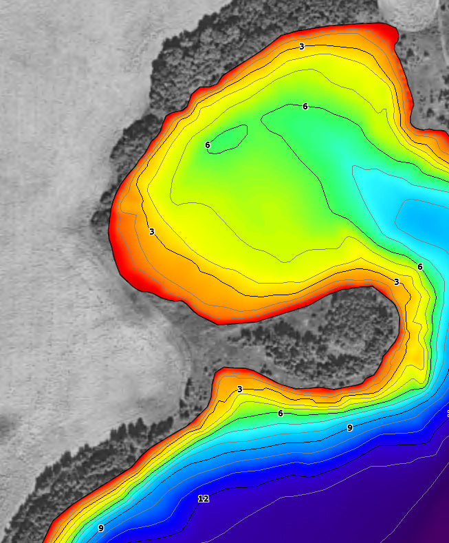 AEM Corstorphine Lake Map by Angler's Edge Mapping Avenza Maps