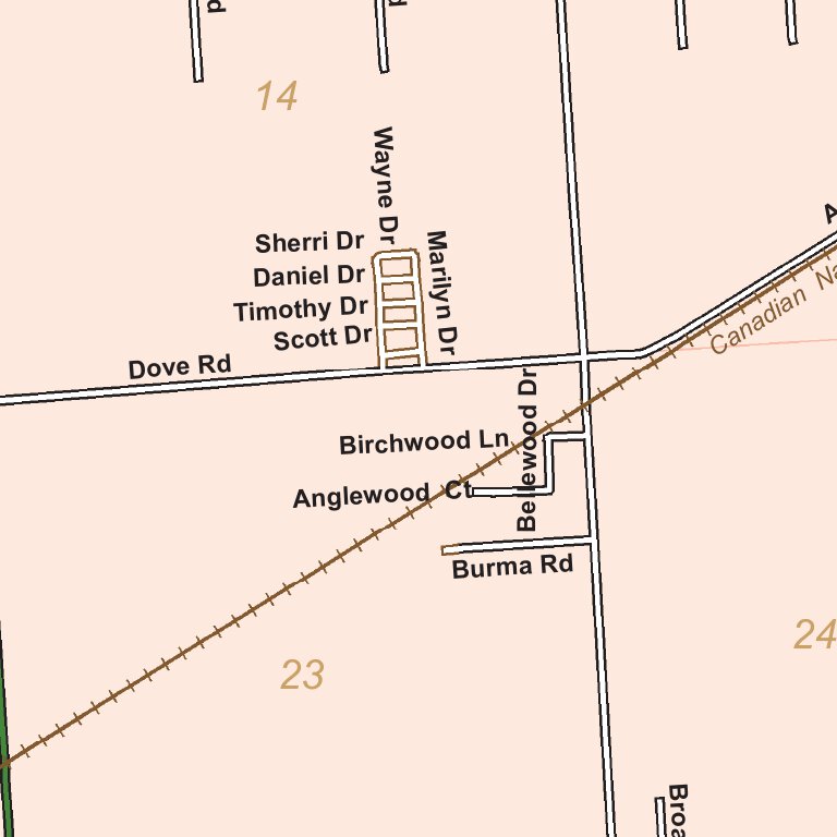 Kimball Township Map