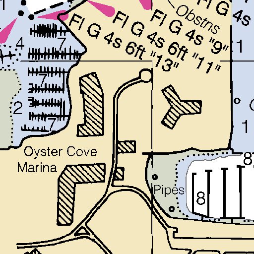 Oyster Point Map by National Oceanographic & Atmospheric Administration