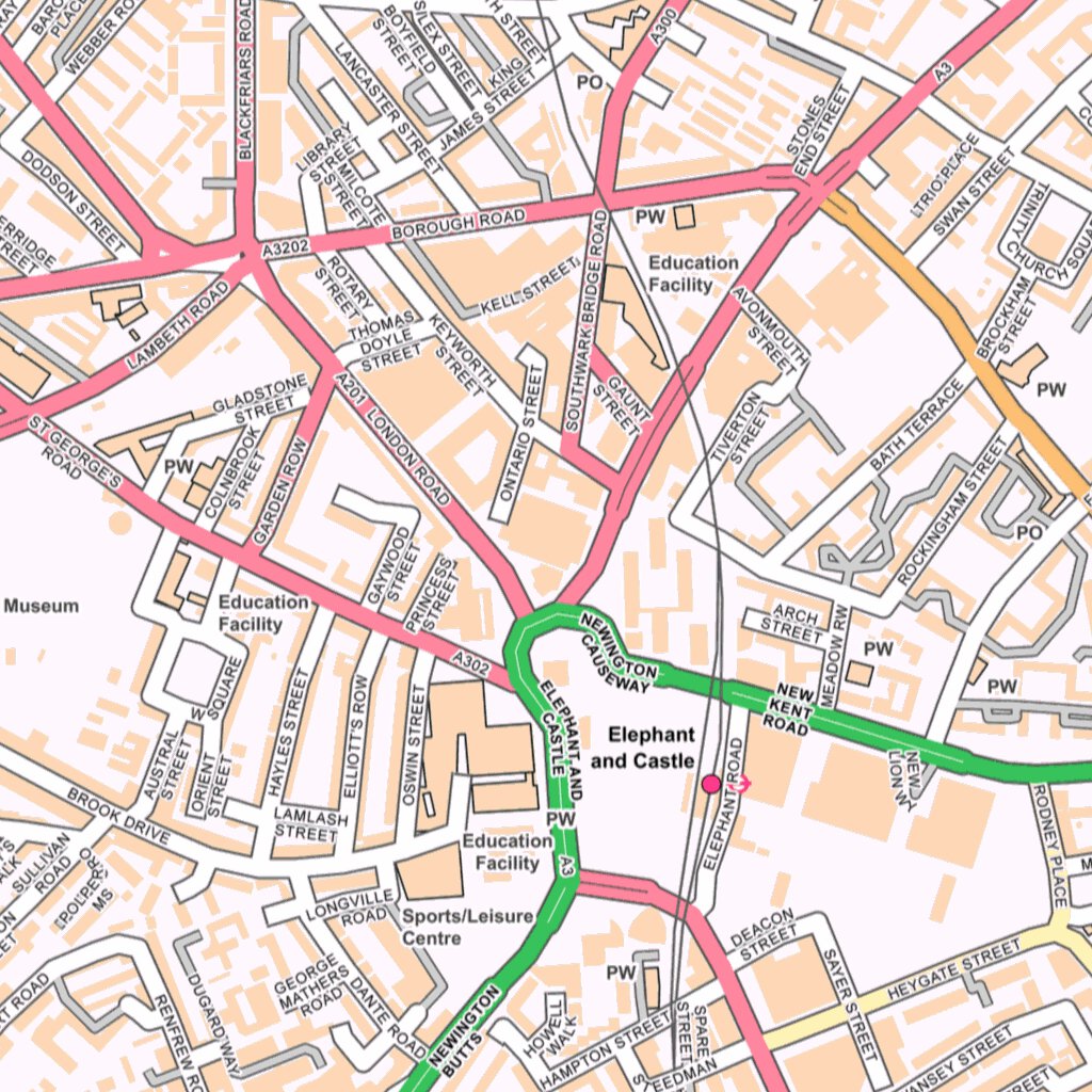 London Tourist Street Map by Paul Johnson - Offline Maps | Avenza Maps