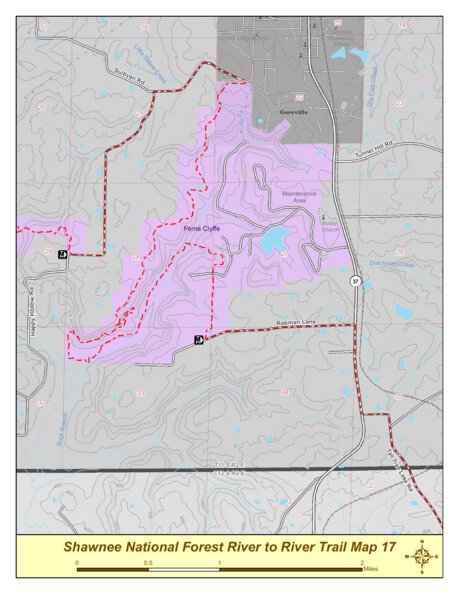 River to River Trail Map 17 by River to River Trail Society | Avenza Maps