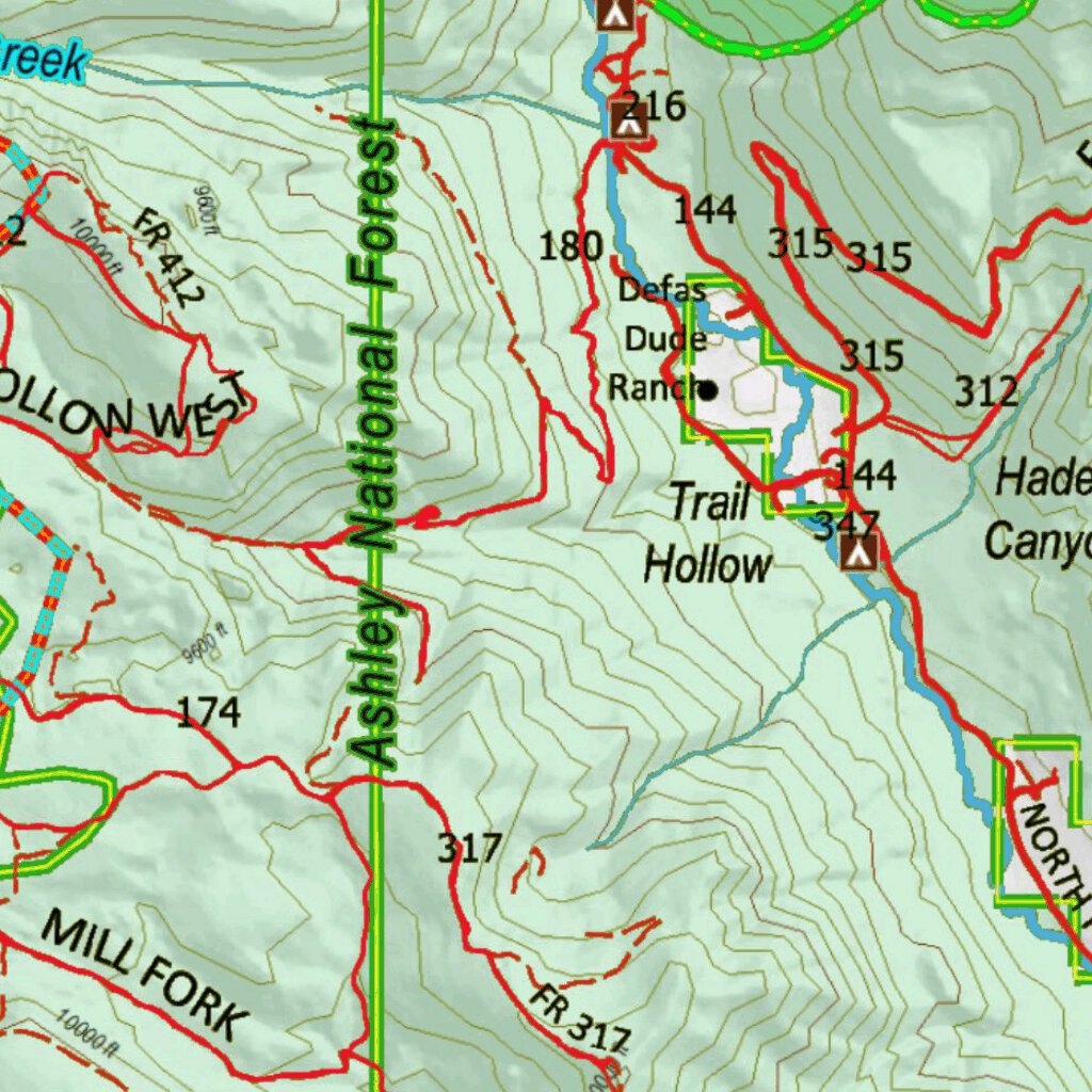 WOLVES IN THE UINTAS SOUTH SLOPE visual data 7