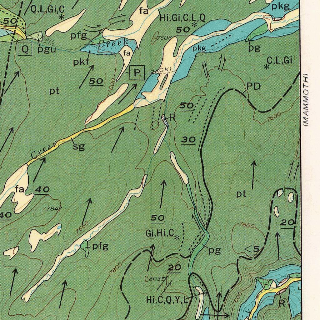 Surficial geologic Map of the Mount Holmes quadrangle, Yellowstone ...