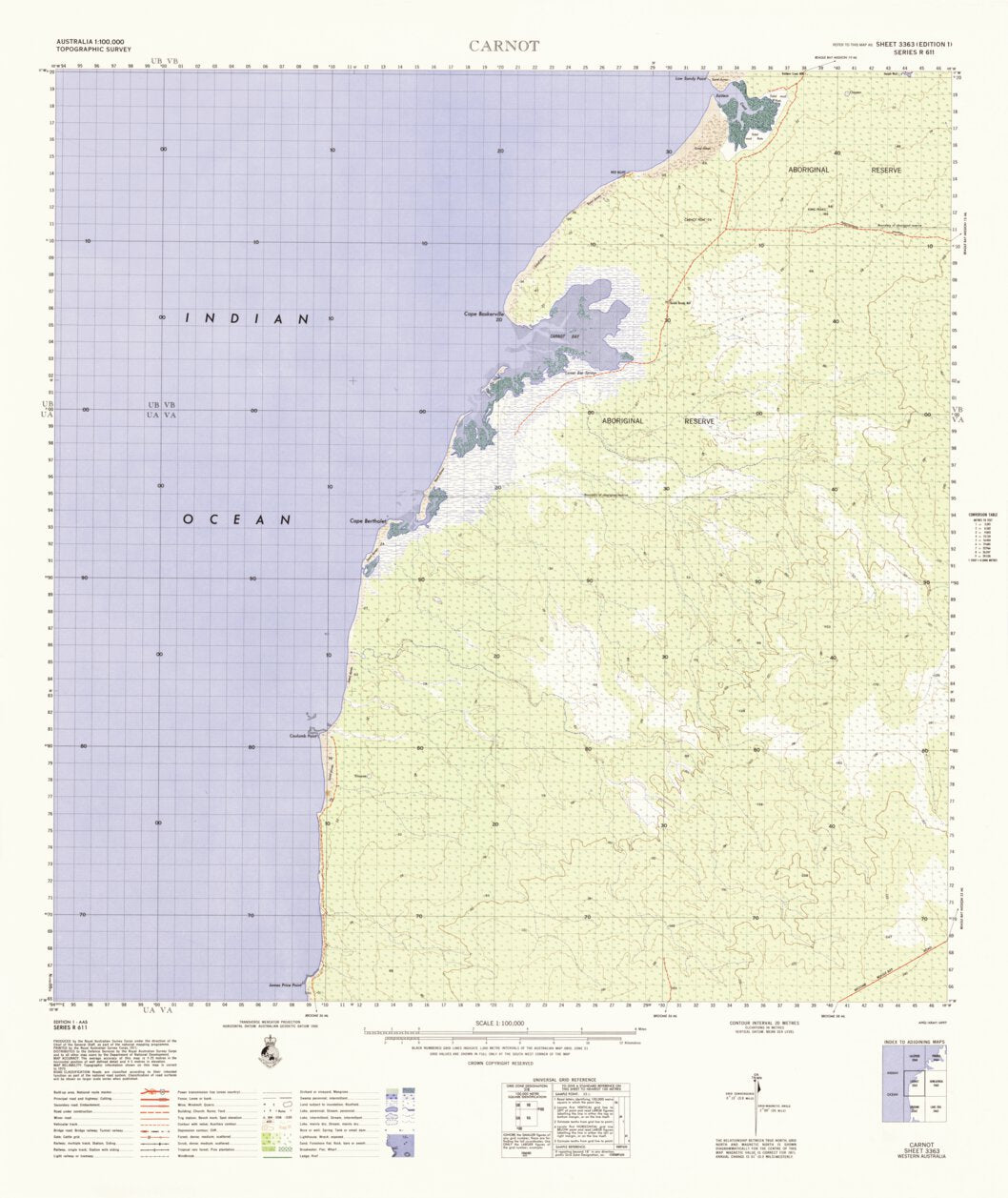 Carnot (3363) Map by Geoscience Australia | Avenza Maps