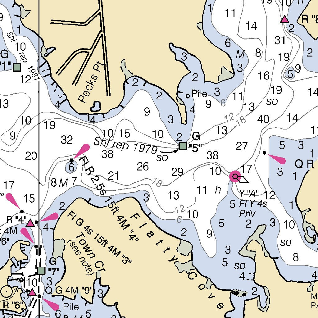 Chesapeake Bay Choptank River And Herring Bay Map by National