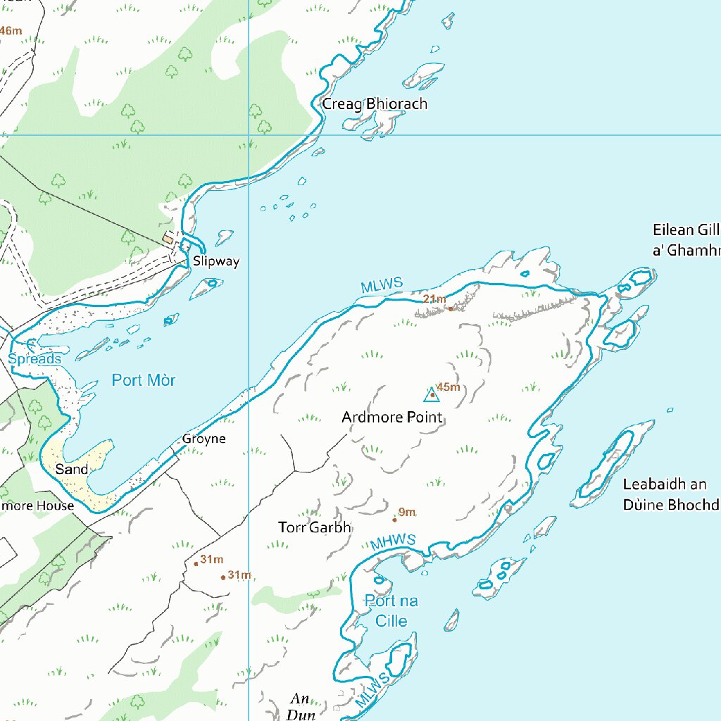 Kintyre And The Islands Ward 39 1 10 000 Map By UK Topographic Maps Kintyre And The Islands Ward 39 1 10 000 Map By UK Topographic Maps