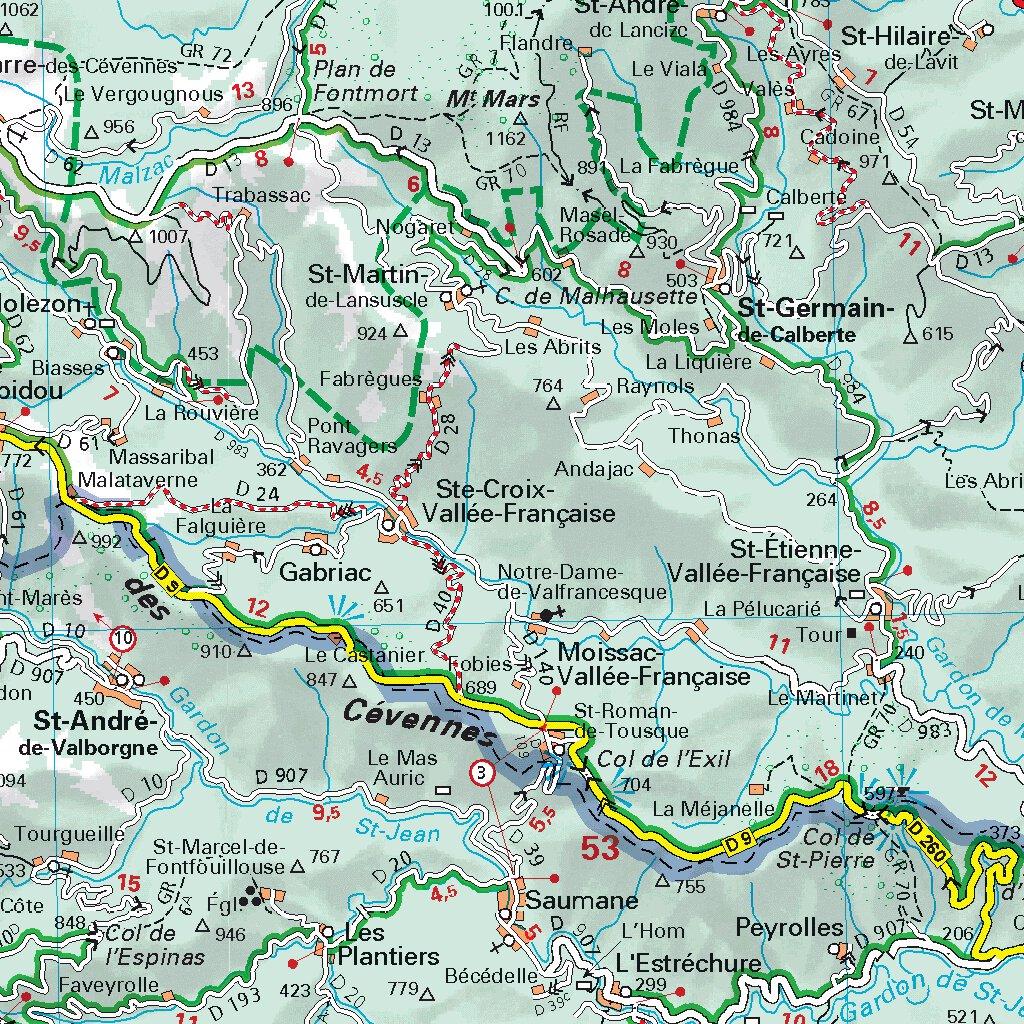 Languedoc-Roussillon 2024 Map by Michelin | Avenza Maps