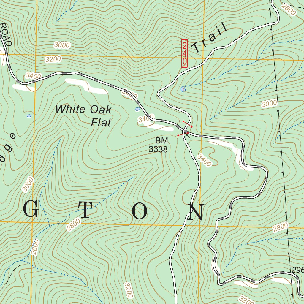 Rawley Springs, VA FSTopo Legacy Map by US Forest Service Topo