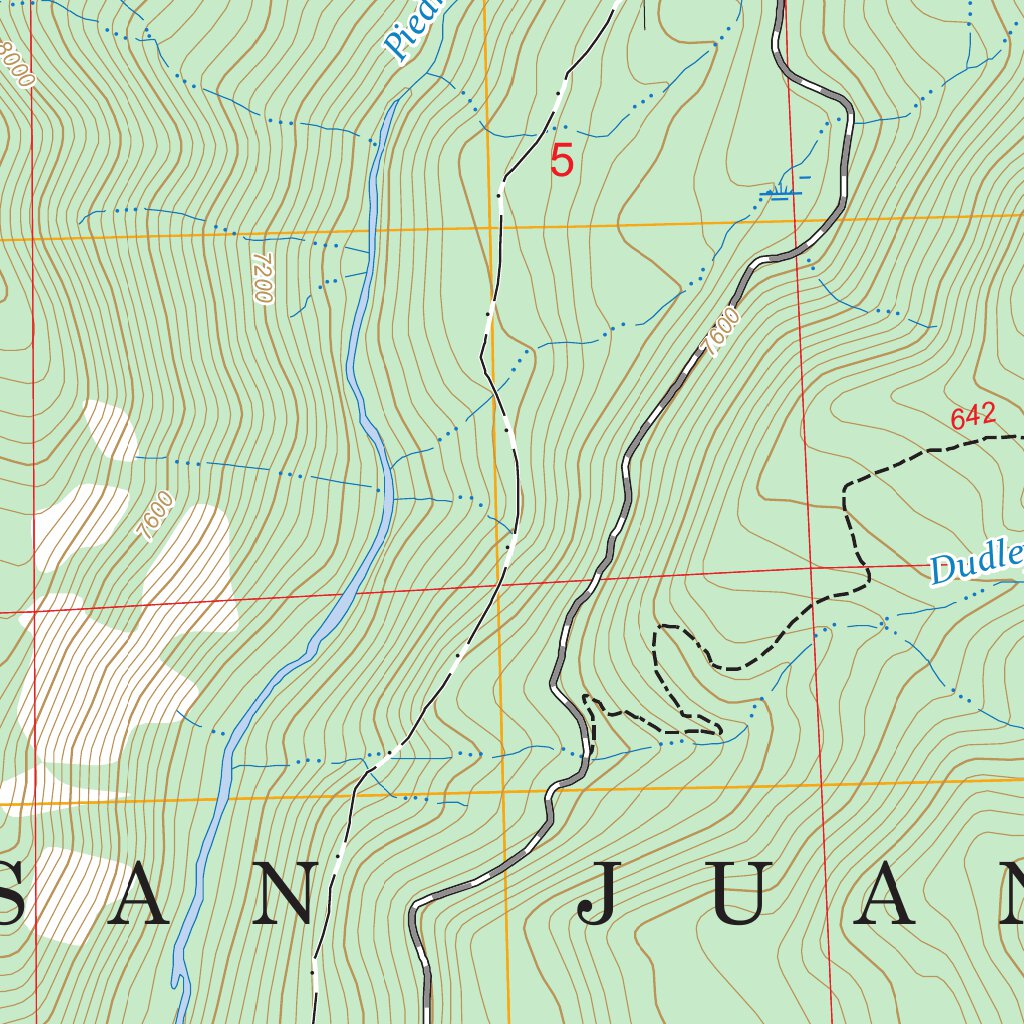 Devil Mountain, CO FSTopo Map by US Forest Service - Topo | Avenza Maps