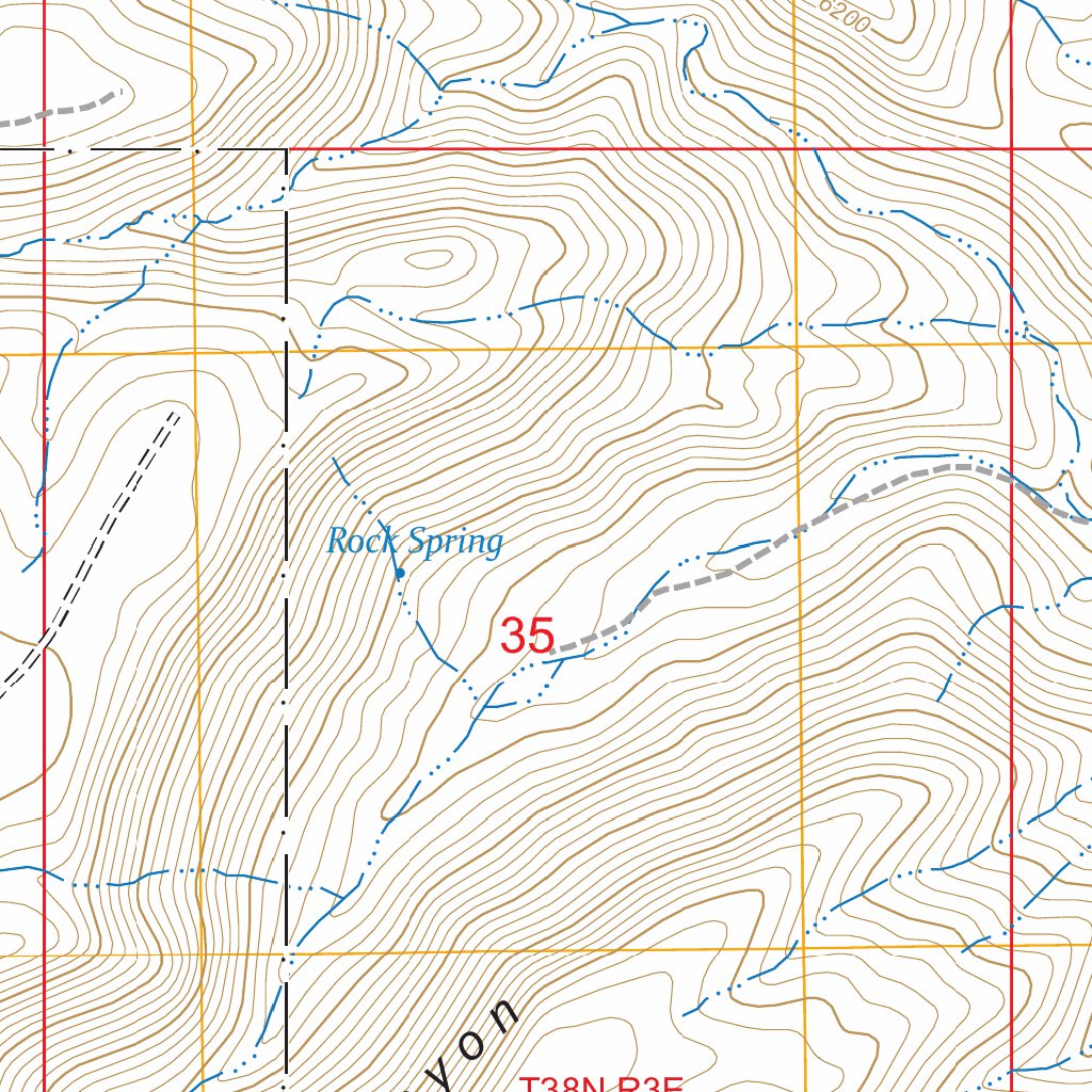 House Rock AZ FSTopo Map by US Forest Service Topo Avenza Maps