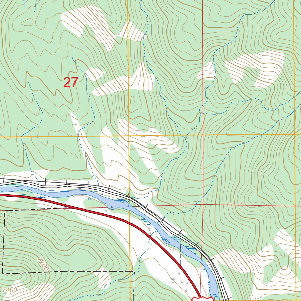 Howard CO FSTopo Map by US Forest Service Topo Avenza Maps