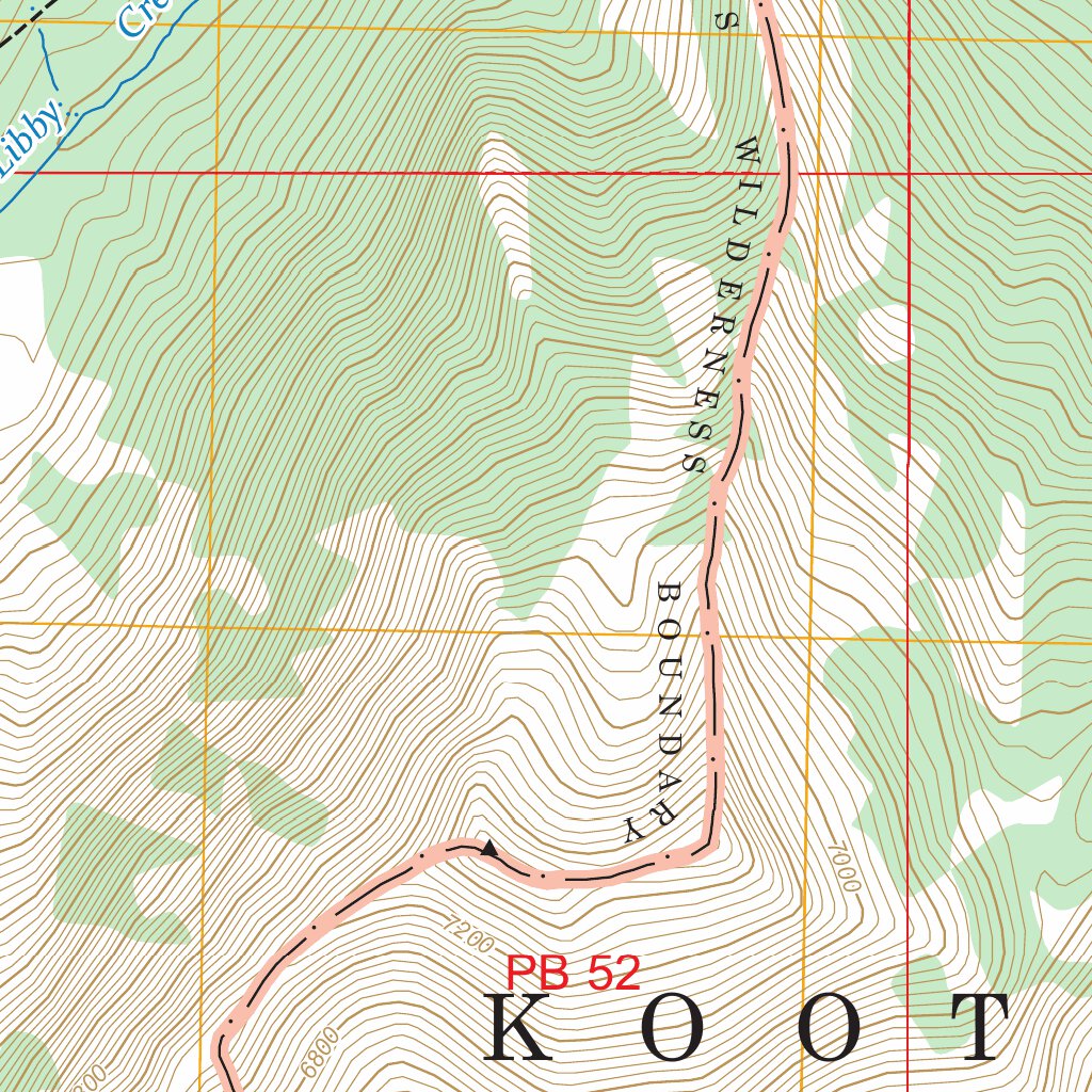 Howard Lake MT FSTopo Map by US Forest Service Topo Avenza Maps