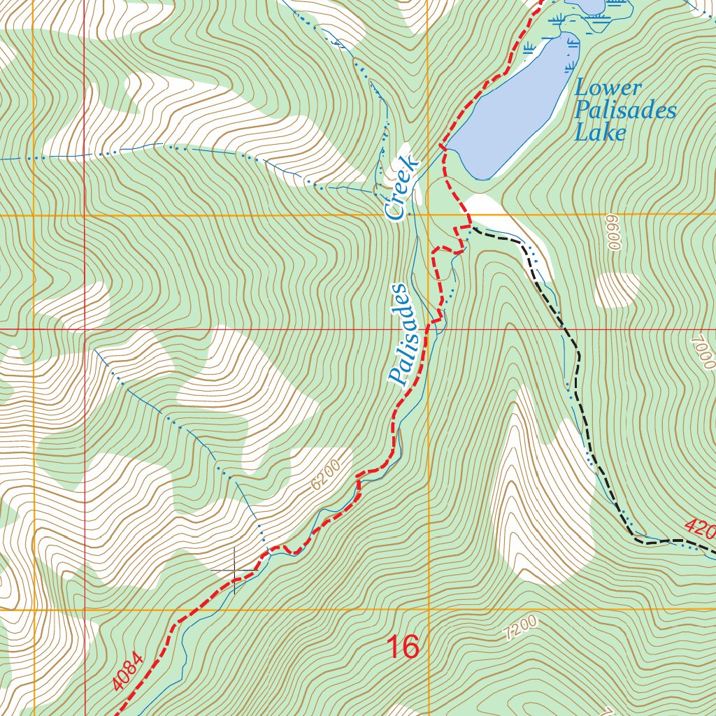 Thompson Peak, ID FSTopo Map by US Forest Service - Topo | Avenza Maps