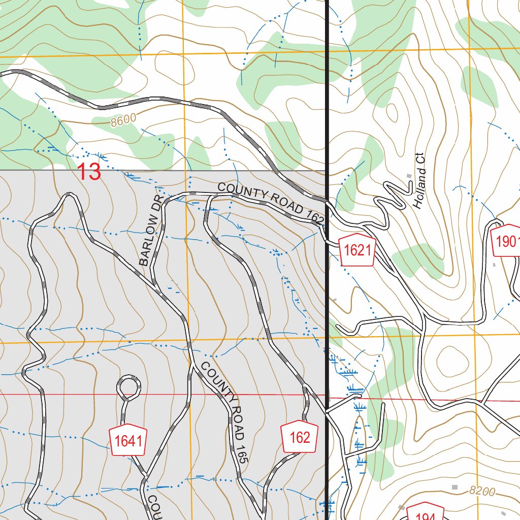 Tyler Mountain, CO FSTopo Map by US Forest Service - Topo | Avenza Maps