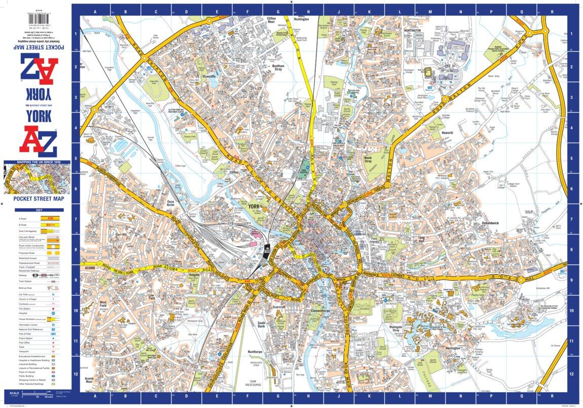 York A Z Pocket Street Map By Geographers A Z Map Company Avenza Maps york-a-z-pocket-street-map-by-geographers-a-z-map-company-avenza-maps