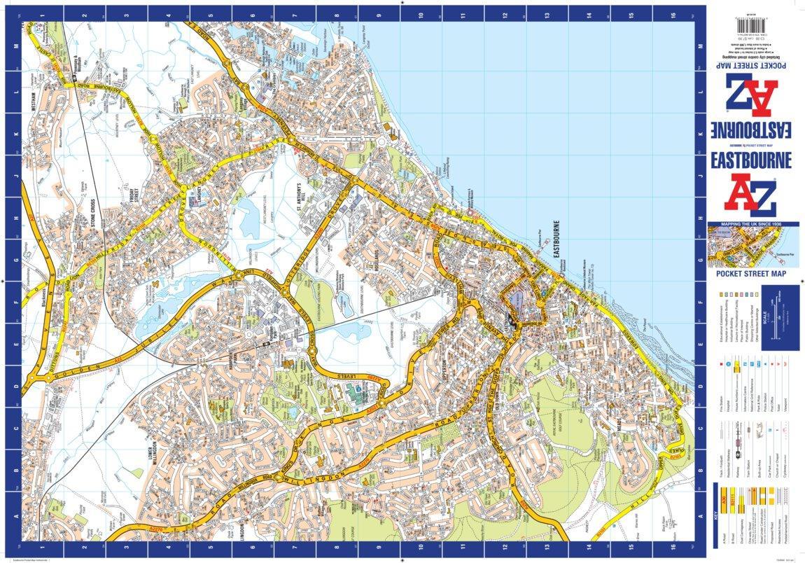Eastbourne A Z Pocket Street Map By Geographers A Z Map Company Eastbourne A Z Pocket Street Map By Geographers A Z Map Company