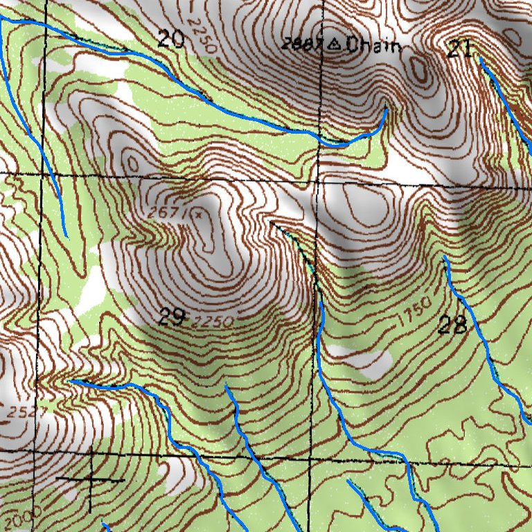 (60154e1) Page 008 Lake Clark - Central Map by BaseImage Publishing ...