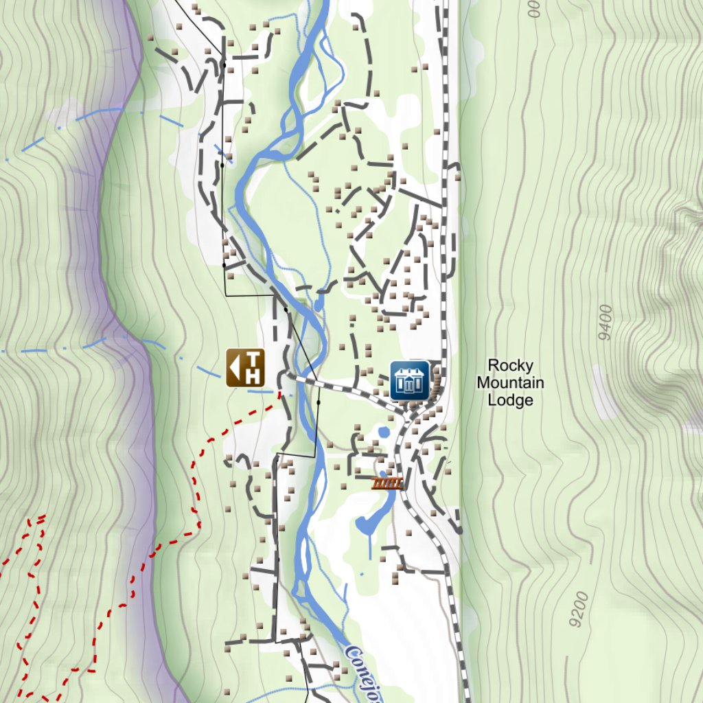 Spectacle Lake, Colorado 7.5 Minute Topographic Map by Apogee Mapping