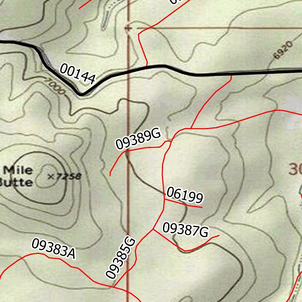 2023 Mogollon Rim Area Fire Maps