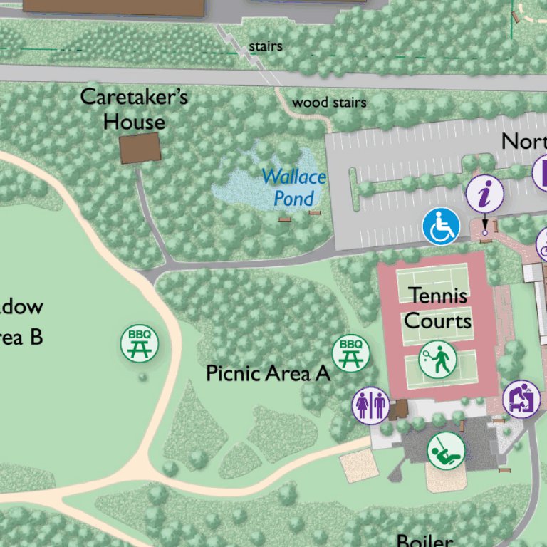 Luther Burbank Park Map by Avenza Systems Inc. Avenza Maps