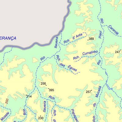 Avenza Systems Inc. Piauí, Brazil digital map
