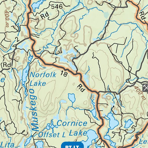 NEON39 Foleyet 6th ed Northeastern Ontario Topo Map by Backroad